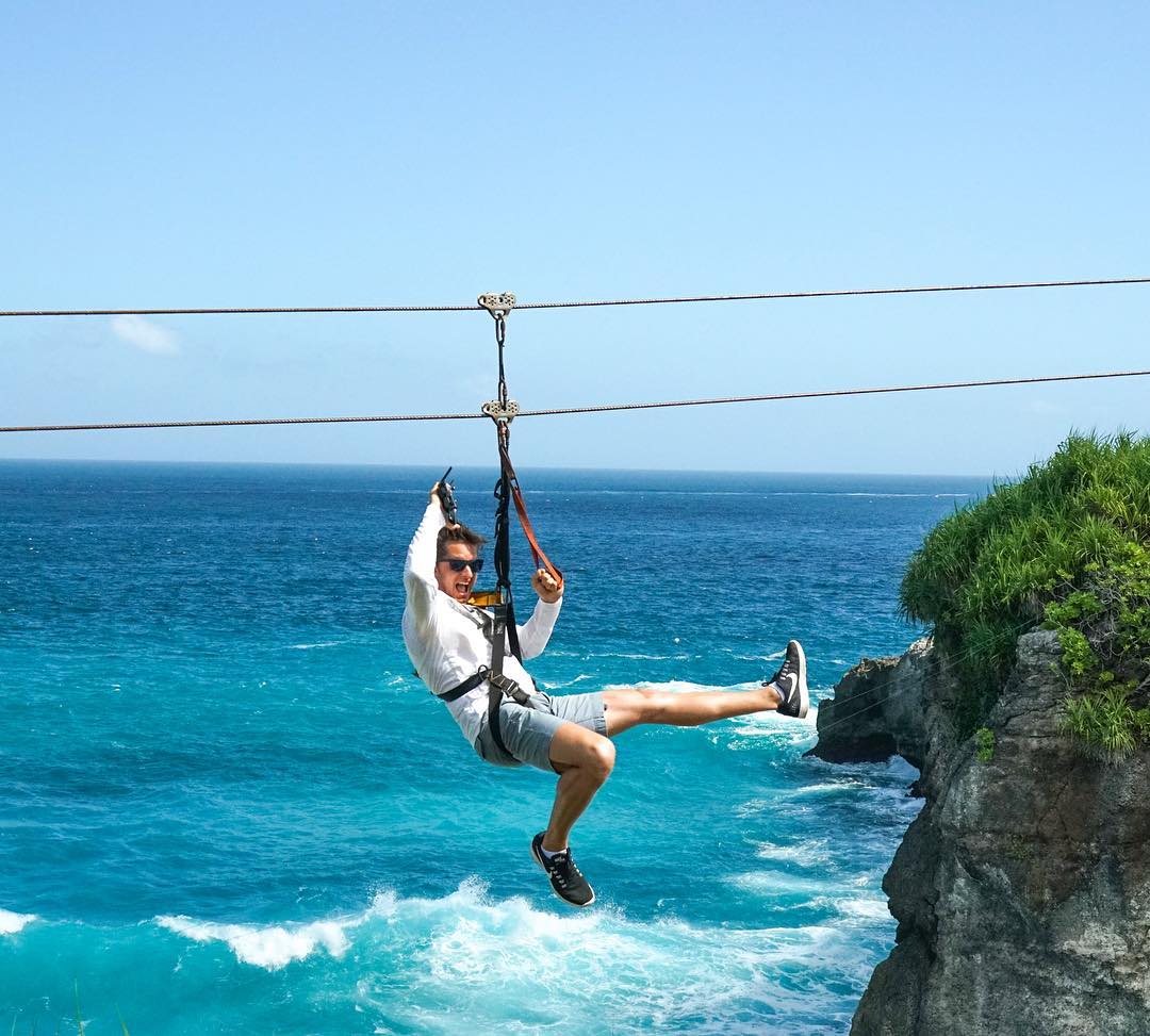 Abyss Zipline Ceningan Island Resort Triple8Tour Bali Tour And 