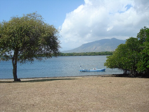 Beautiful Scenery at Gilimanuk Beach