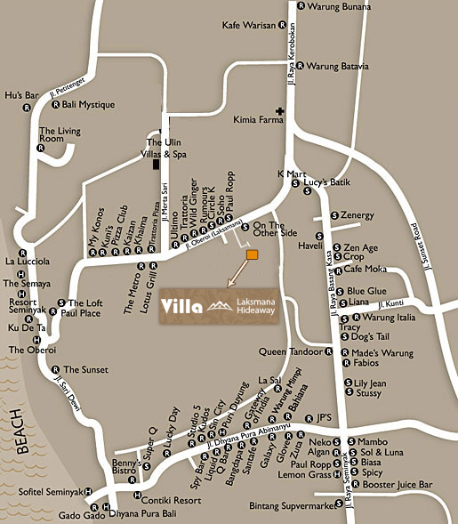 villa-laksmana-hideaway-map